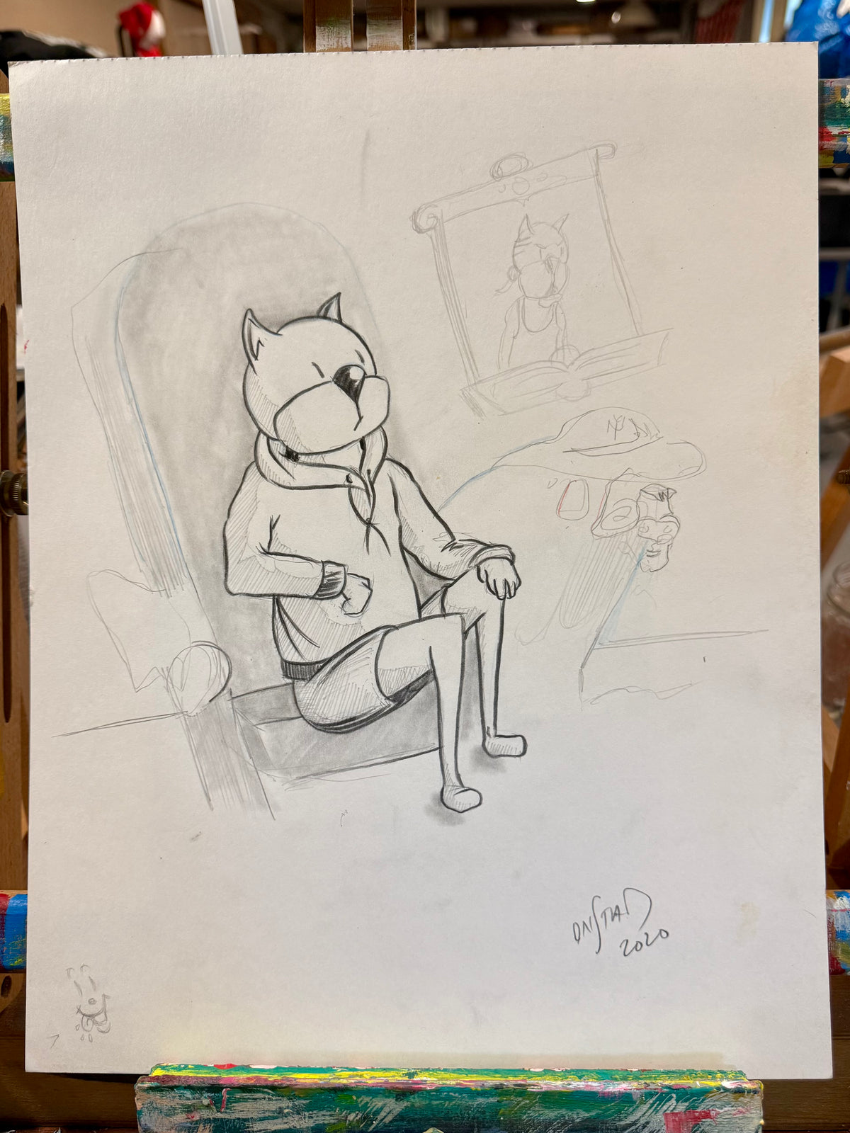 2020 - Beef, (study, 11x14”)