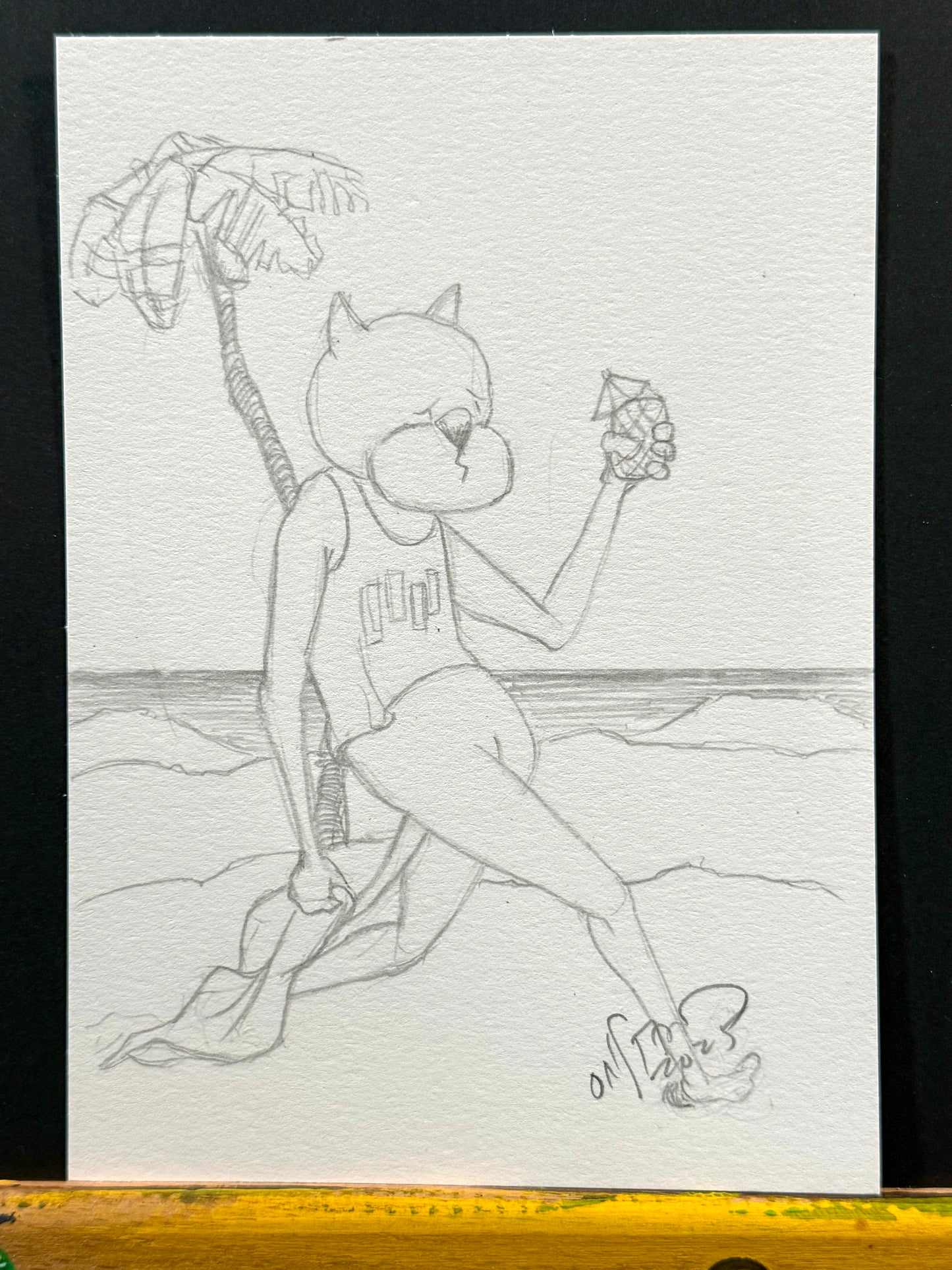 Beef, Crossfade Beach, 5x7"