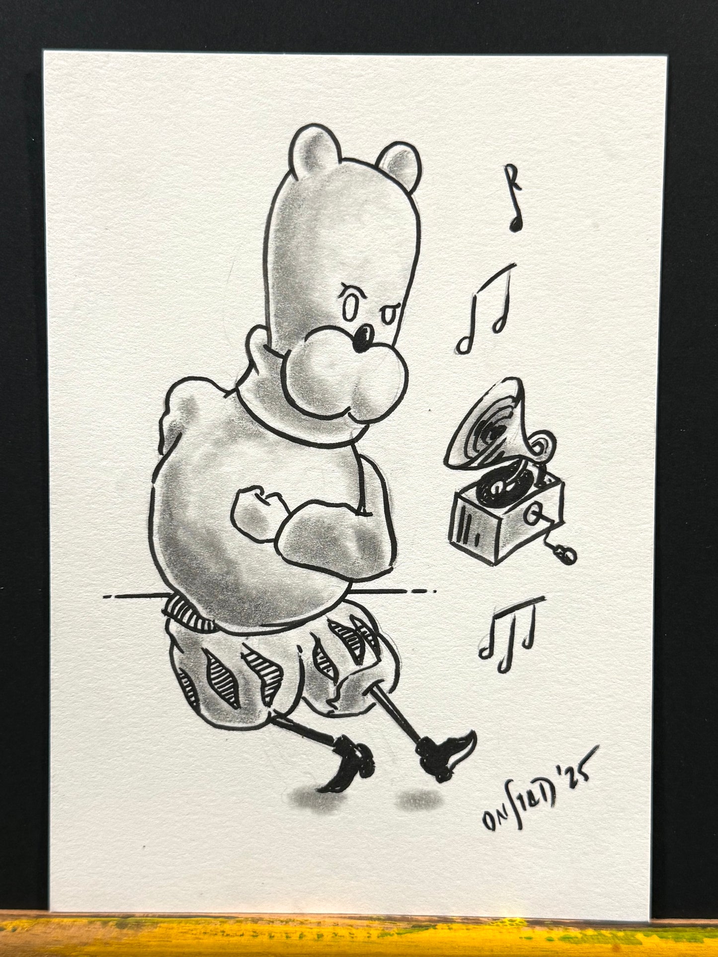 Téodor, The Phono Dancer, 5x7"