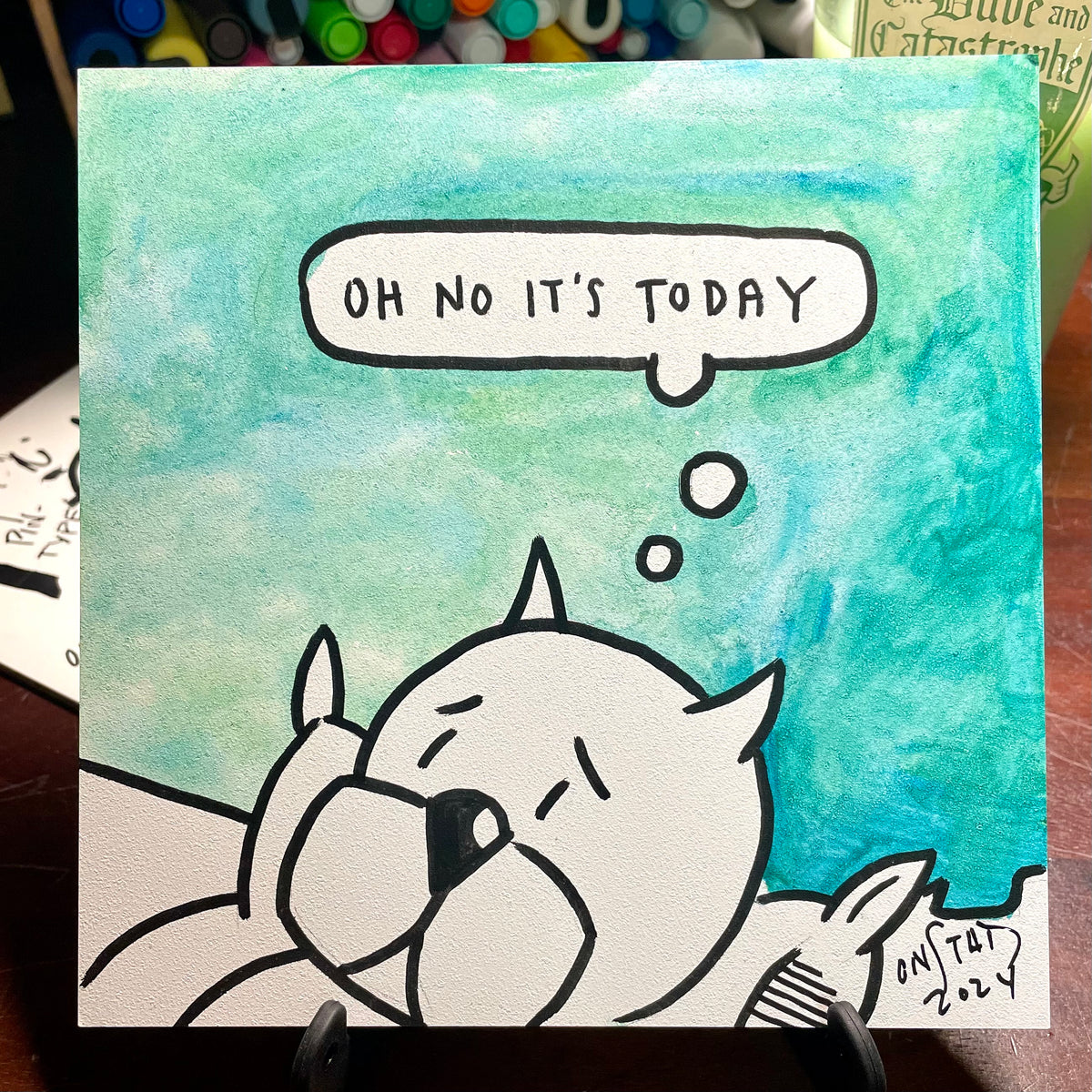 Oh No It's Today, Blue Series - D