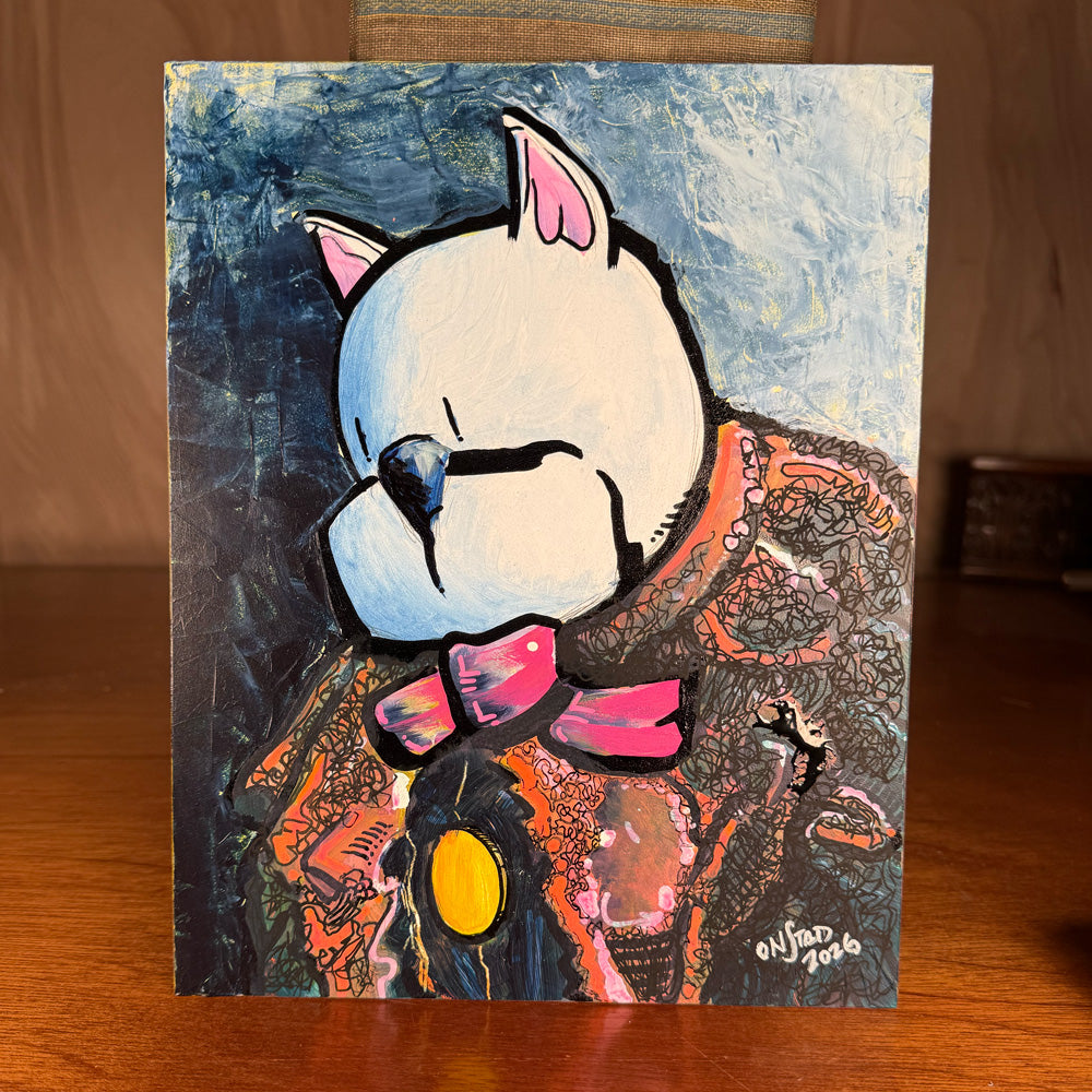 Trudging Dogg of Winter 8x10