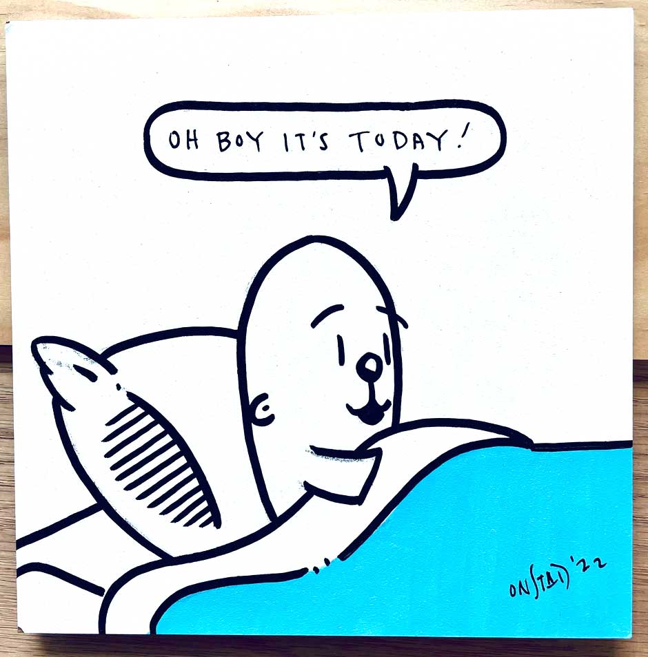 Oh Boy It's Today, 6", 10/18/2022-C