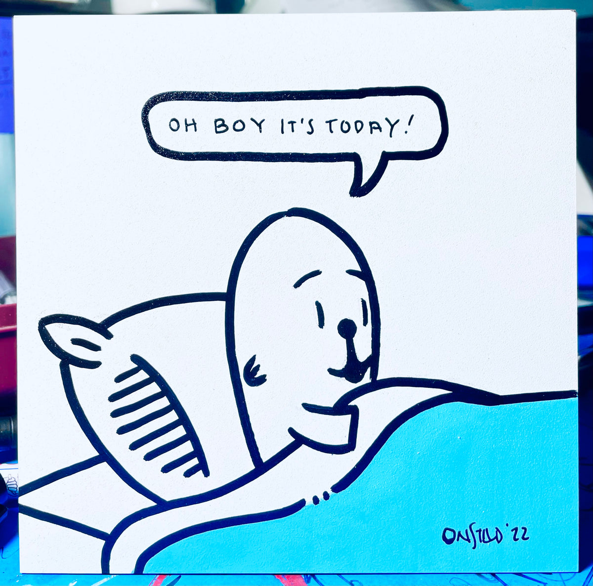 Oh Boy It's Today, 6", 4/22/2022-C