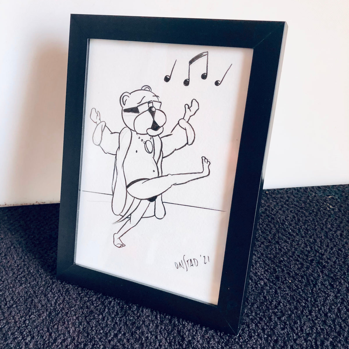 Framed Ray Original 03292021 - Chorus Boy