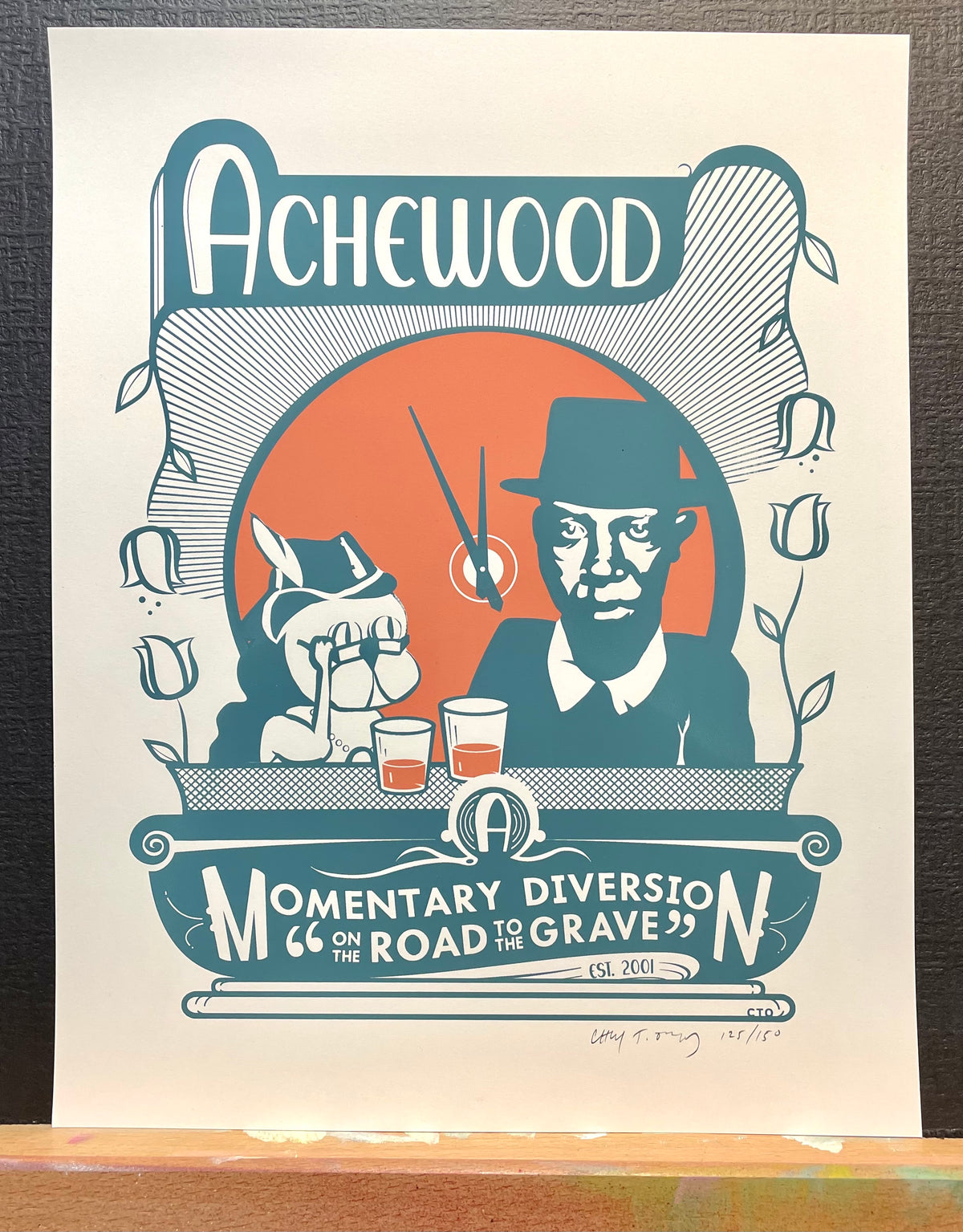 Numbered Silkscreen - Robert Johnson