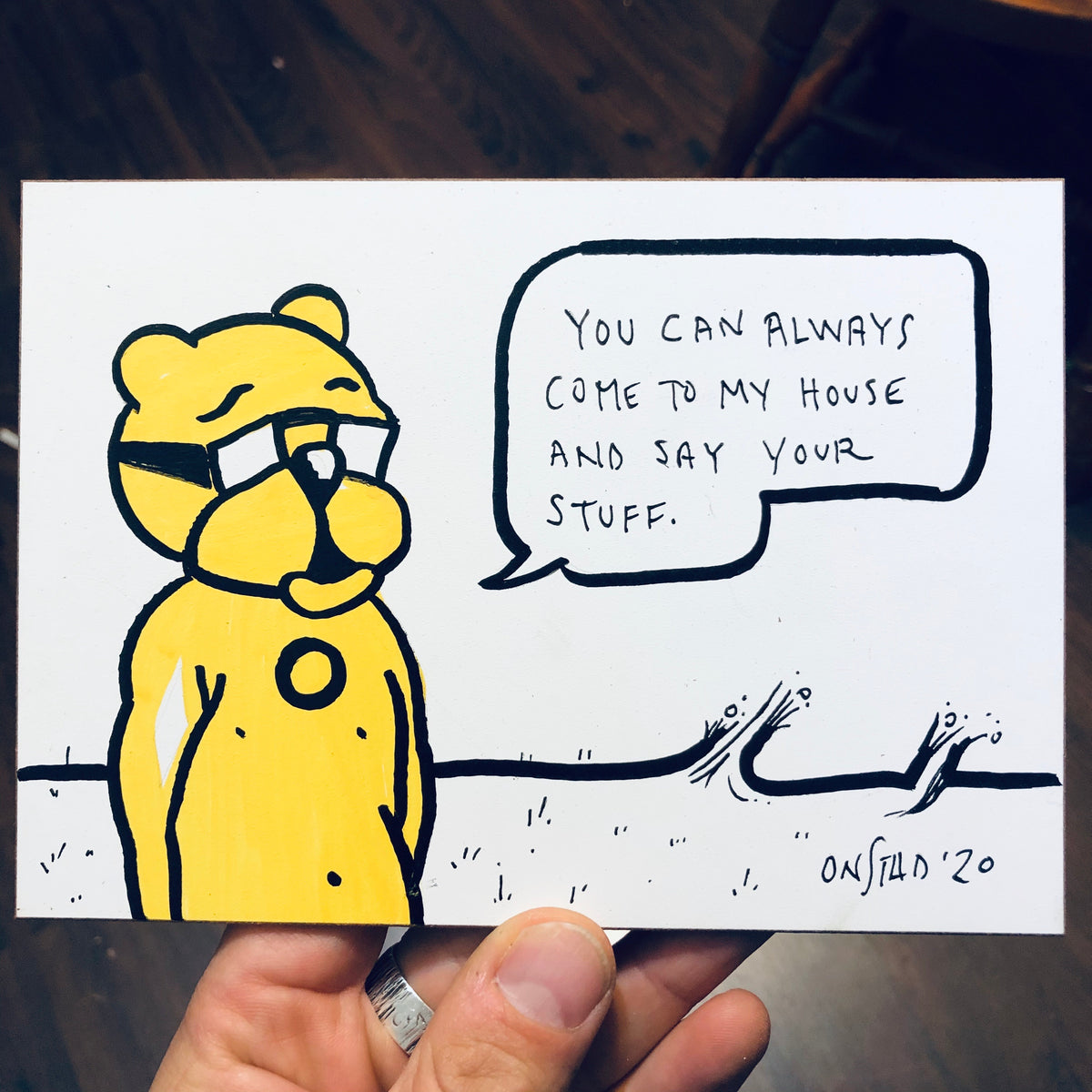 Ray, Hella Hospitality 10/28/2020-B, 5" x 7"