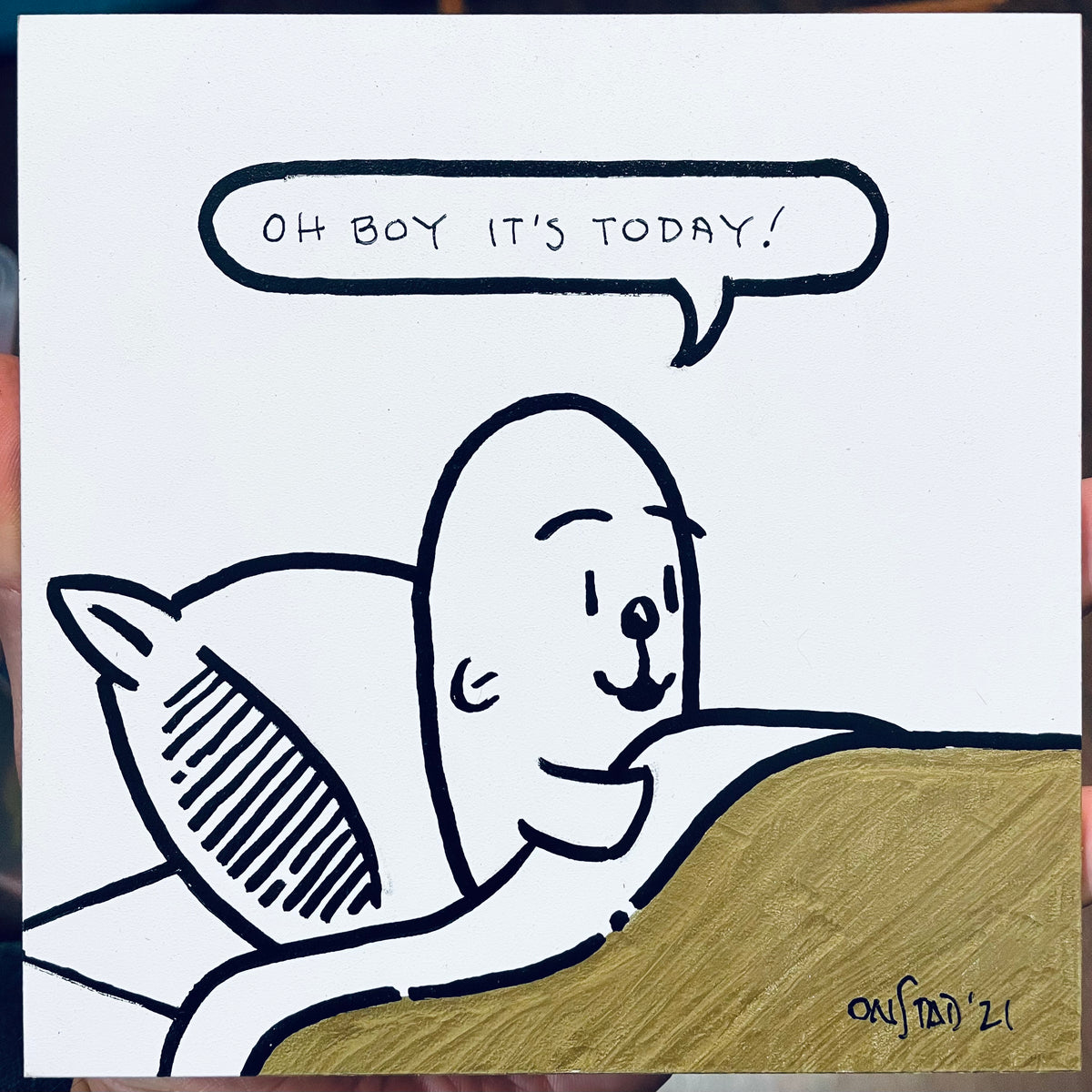 Oh Boy It's Today, 6", 10/24/21-Gold