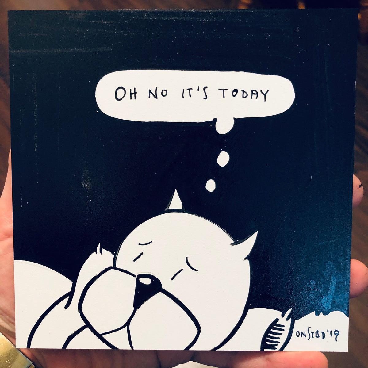 Oh No It's Today, 6", 11/15/2019-C-bk