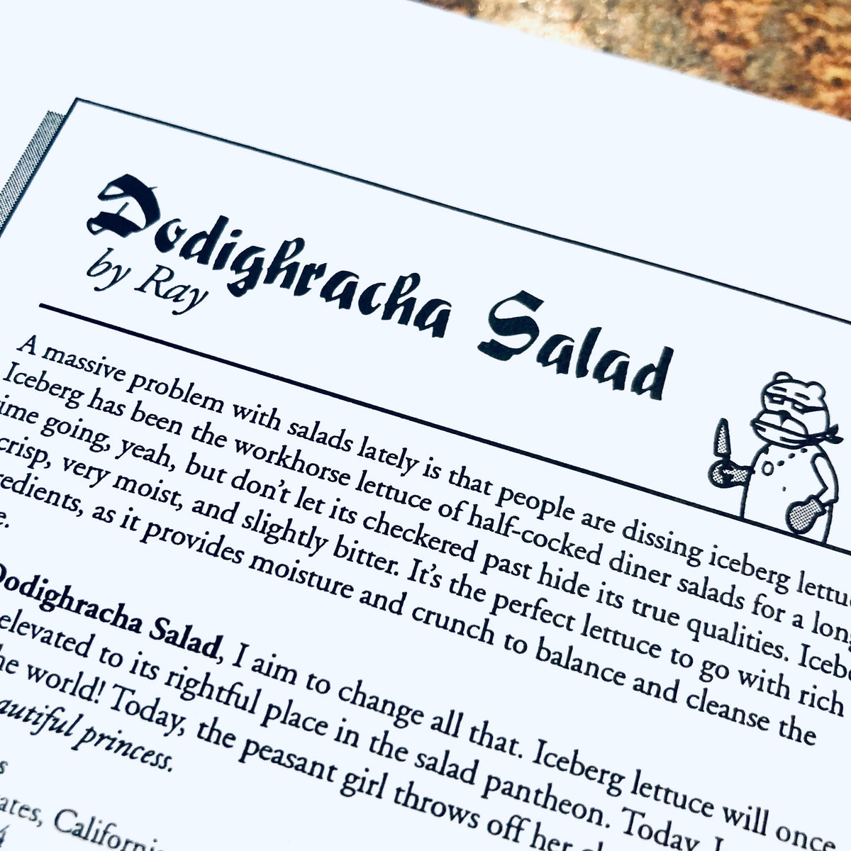 Self-Published Volume 4, Mint