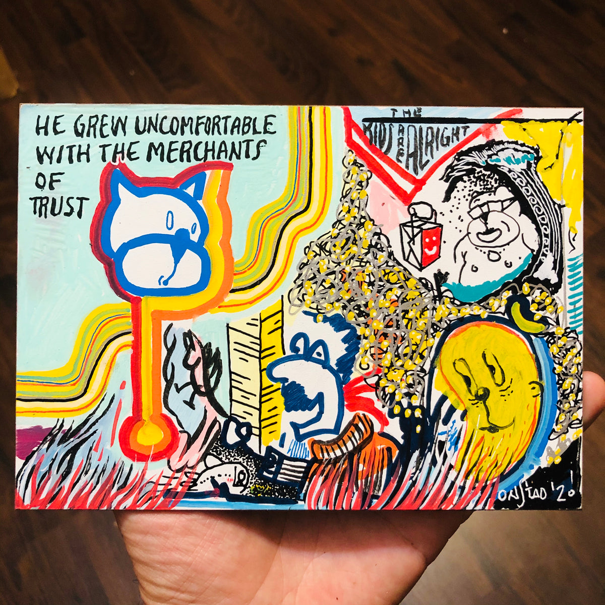 He Grew Uncomfortable With The Merchants Of Trust