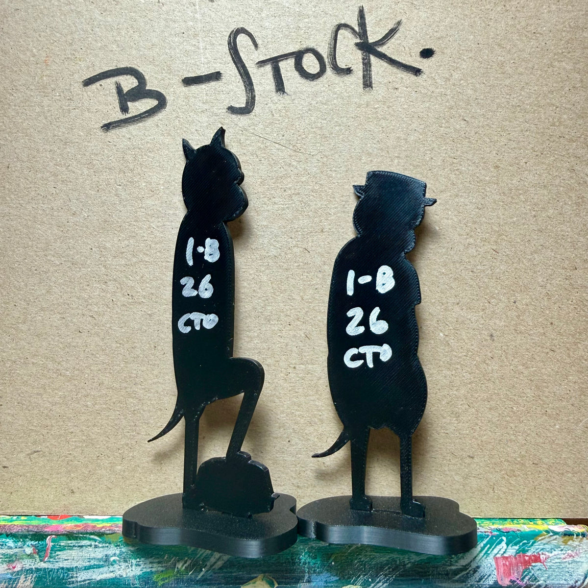 Ray & Roast Beef Figurine Set, Great Outdoor Fight, B-Stock