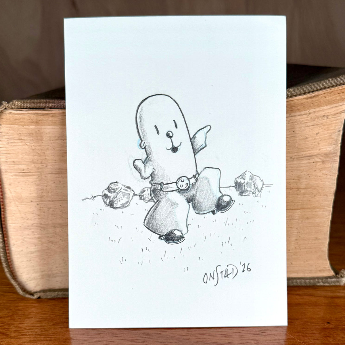 I've Got A Little Longer Legs Than Usual! 5x7"