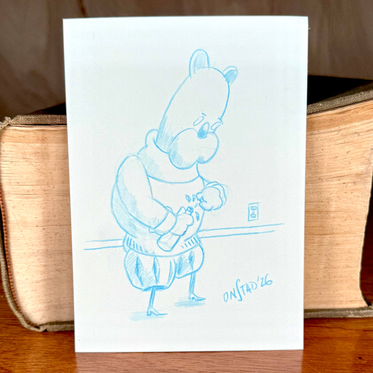 Téodor, Beerbreaker Of A Day, 5x7"