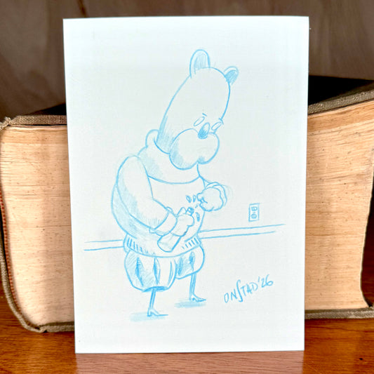 Téodor, Beerbreaker Of A Day, 5x7"