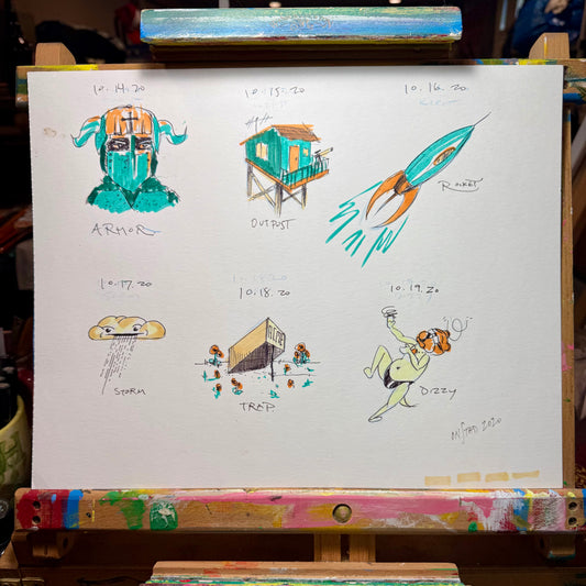 2020 - Inktober, 14-19