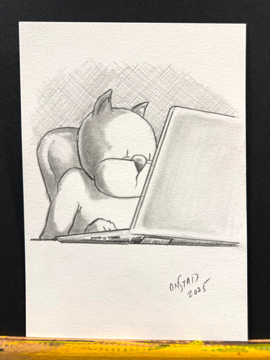 Beef, Laptop Eyes, 5x7"