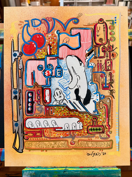 Philippe, How The World Works, 11x14”