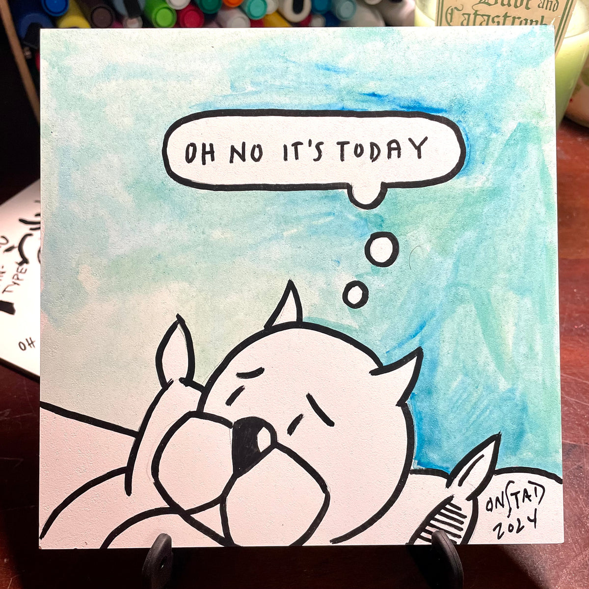 Oh No It's Today, Blue Series - E