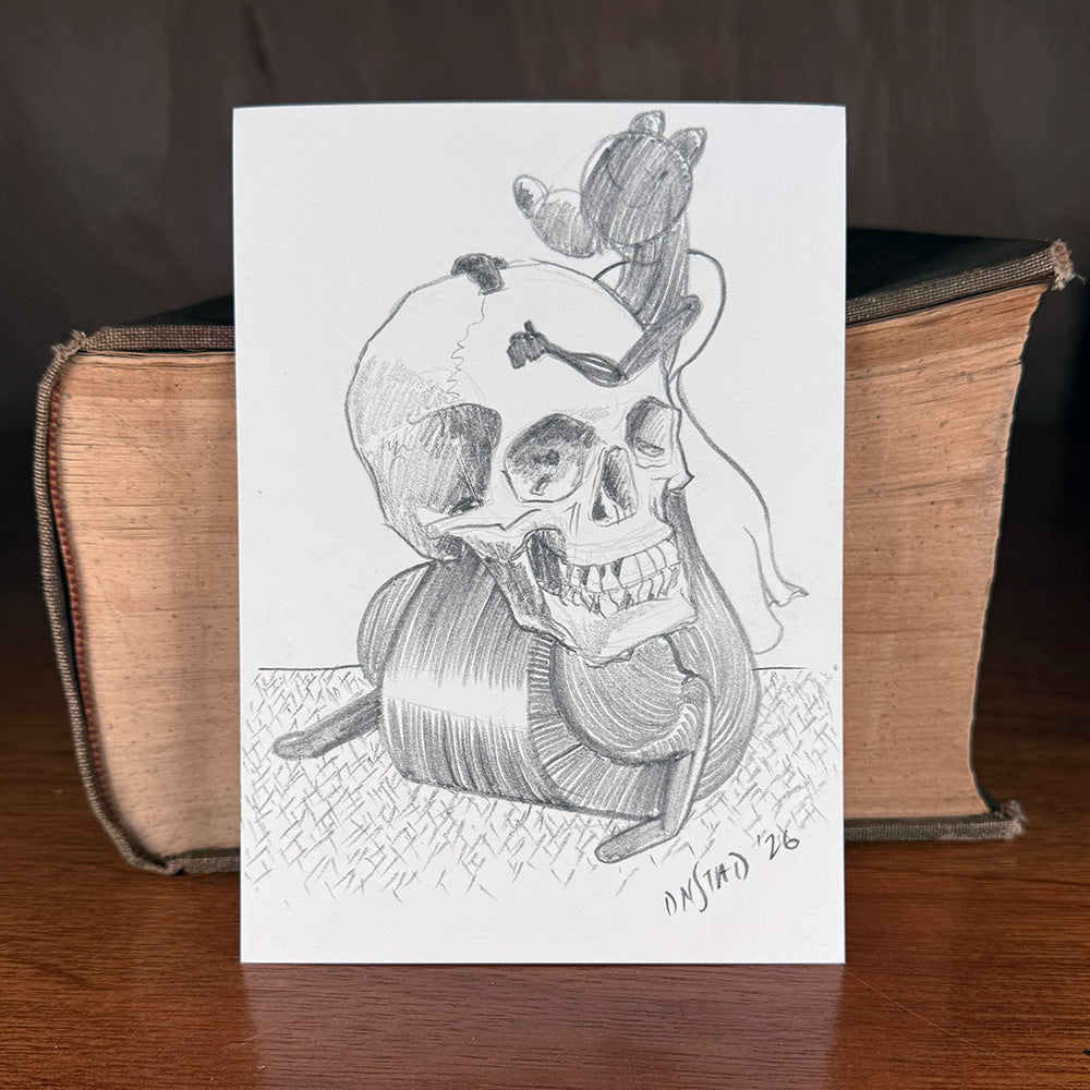 Todd, Memento Mori, 5x7"