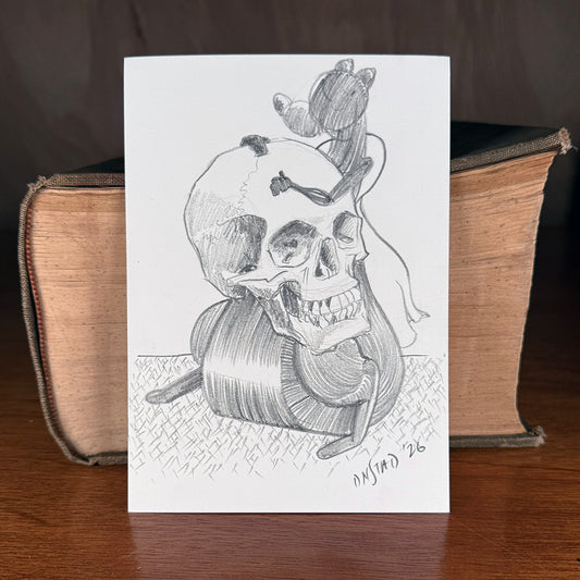 Todd, Memento Mori, 5x7"