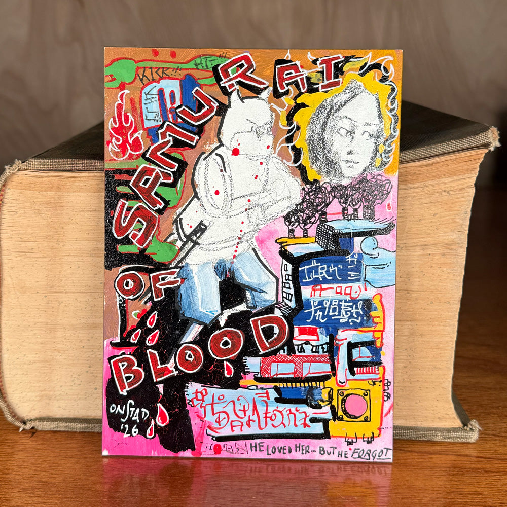 Samurai Of Blood, 5x7"