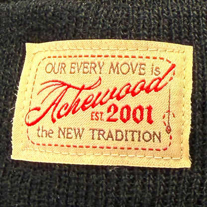 Black Logo Beanie, Hand-Sewn Tag