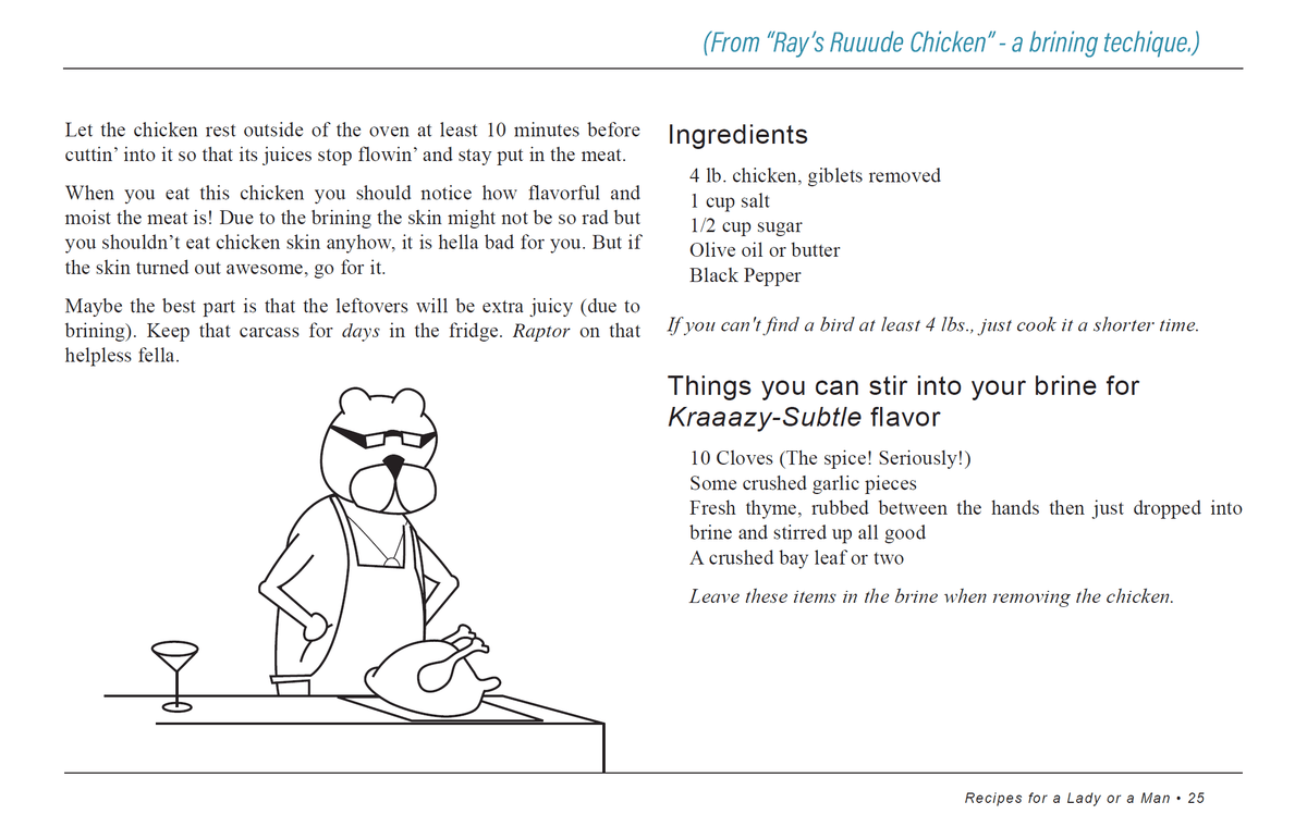 Cookbook Vol. I