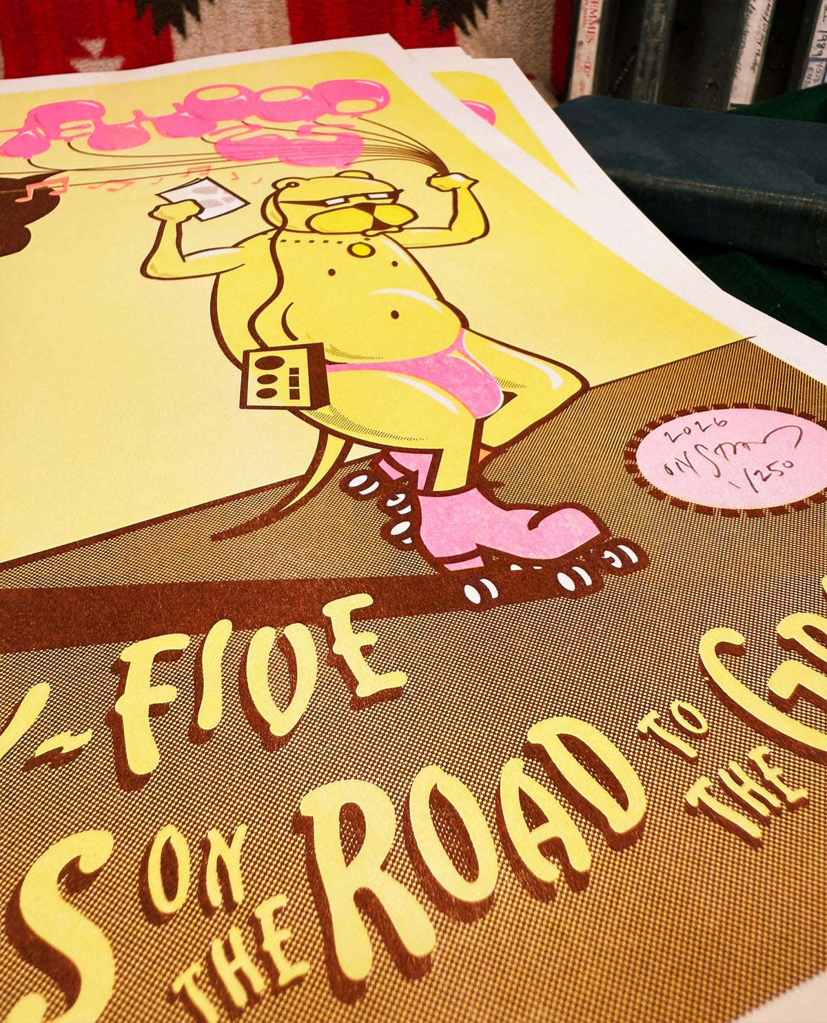 25th Anniversary Risograph, Signed & Numbered /250