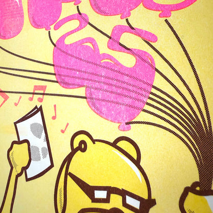 25th Anniversary Risograph, Signed & Numbered /250