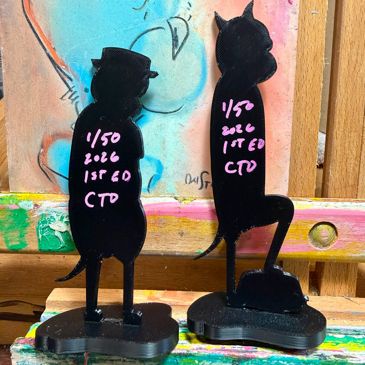 Ray & Roast Beef Figurine Set, Great Outdoor Fight (Numbered /50)