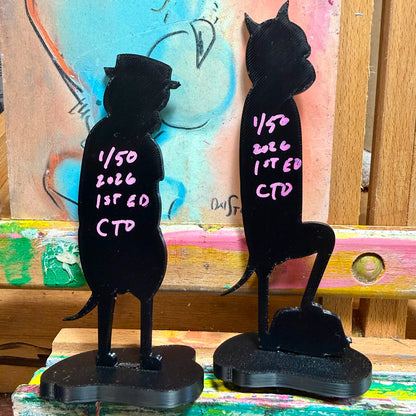 Ray & Roast Beef Figurine Set, Great Outdoor Fight (Numbered /50)
