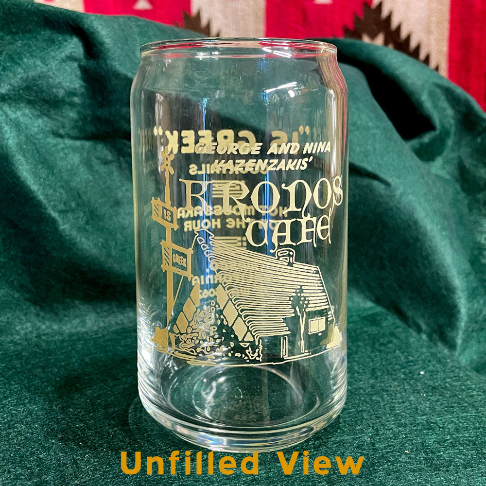 16oz Glass - Kronos Cafe