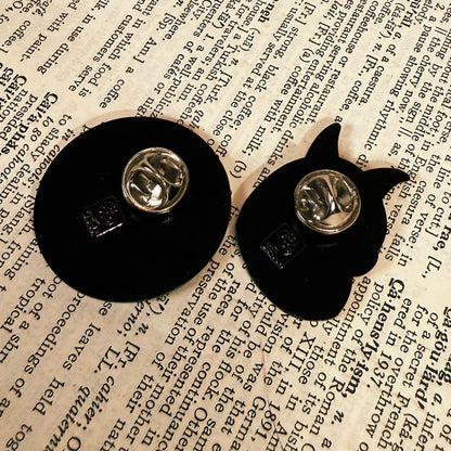 Enamel Pin Pair - Philippe + Roast Beef