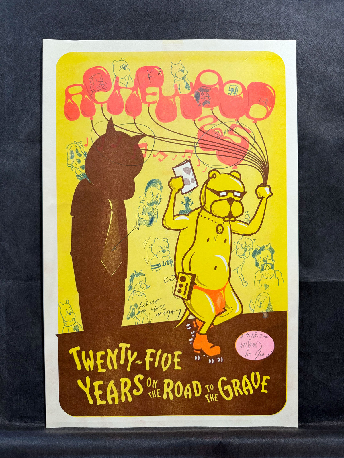 25th Anniversary Risograph Artist Proof (AP) #1/10