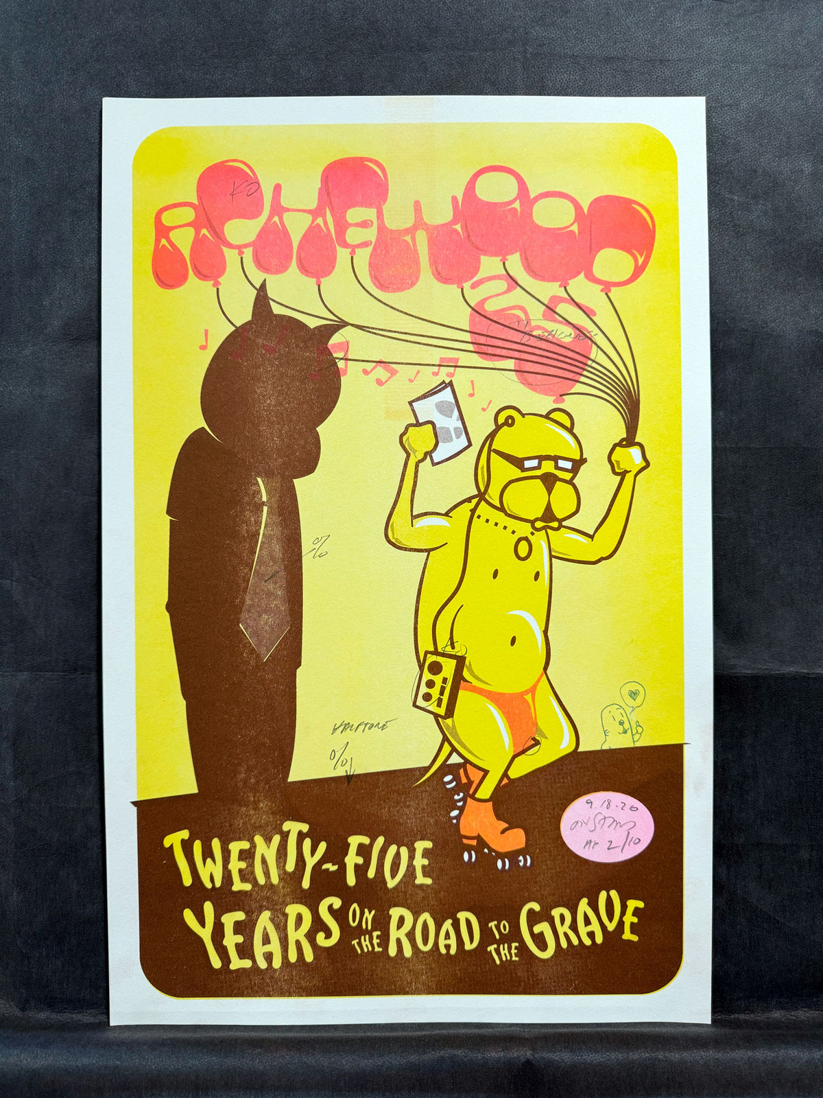 25th Anniversary Risograph Artist Proof (AP) #2/10