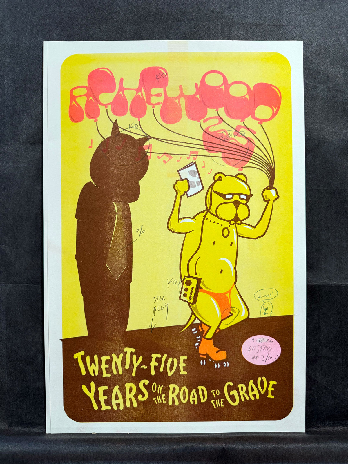 25th Anniversary Risograph Artist Proof (AP) #3/10