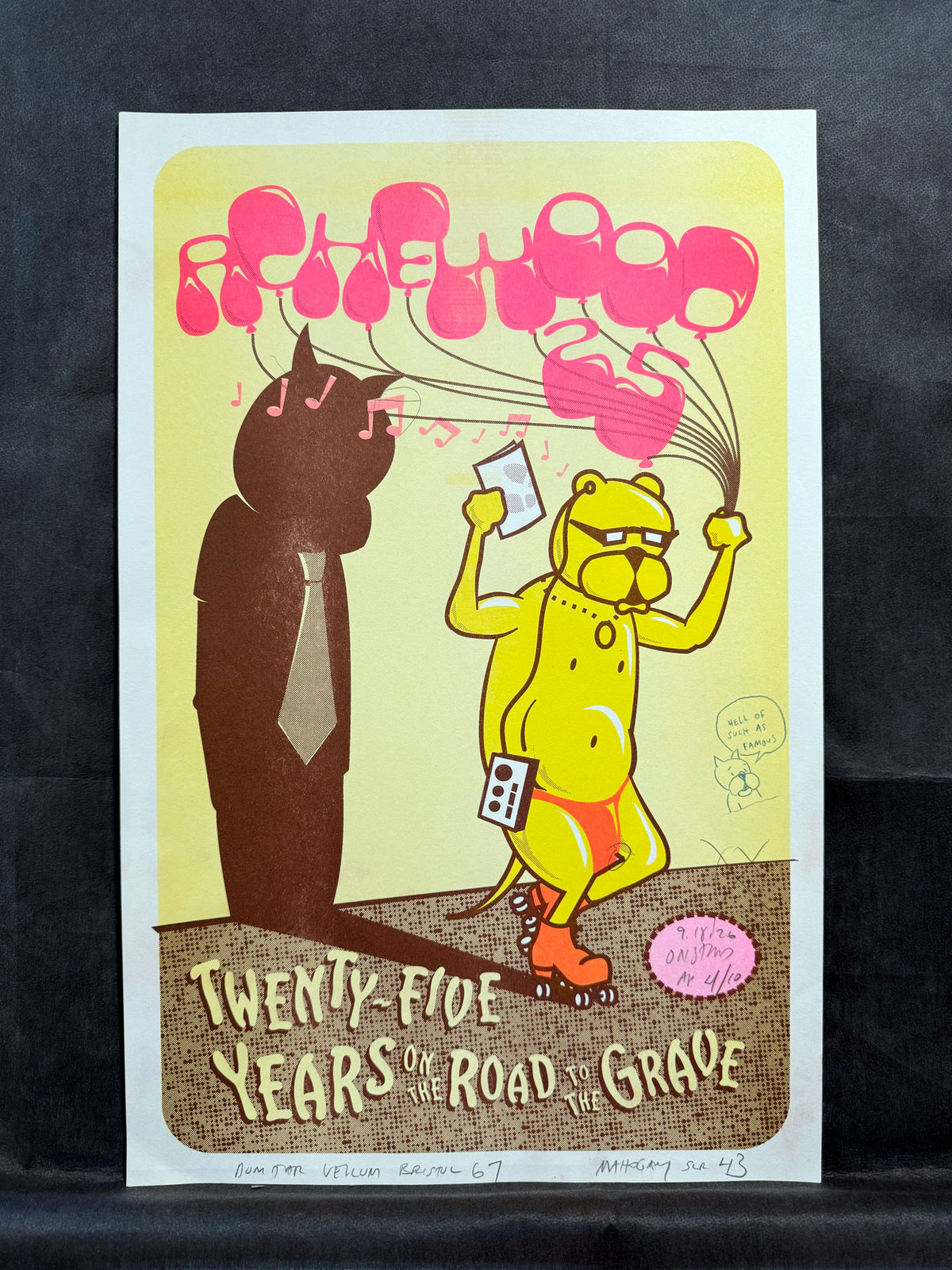 25th Anniversary Risograph Artist Proof (AP) #4/10
