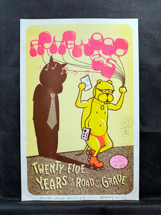 25th Anniversary Risograph Artist Proof (AP) #4/10
