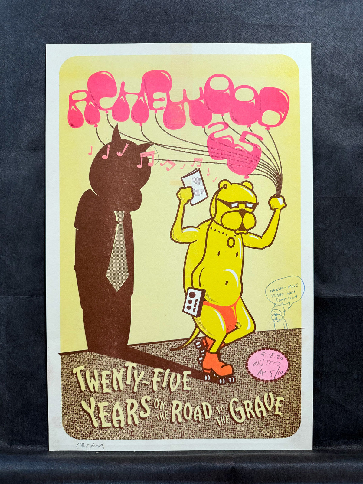 25th Anniversary Risograph Artist Proof (AP) #5/10