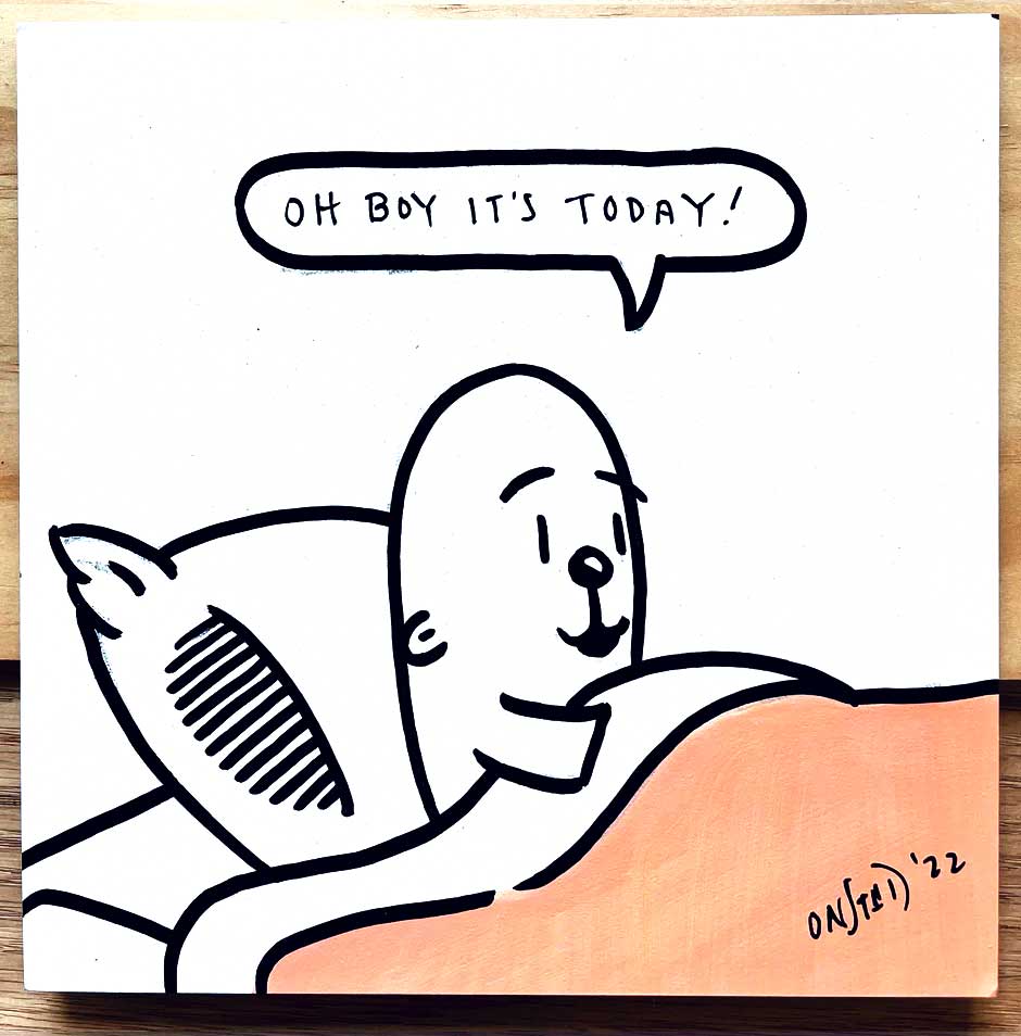Oh Boy It's Today, 6", 10/18/2022-peechee