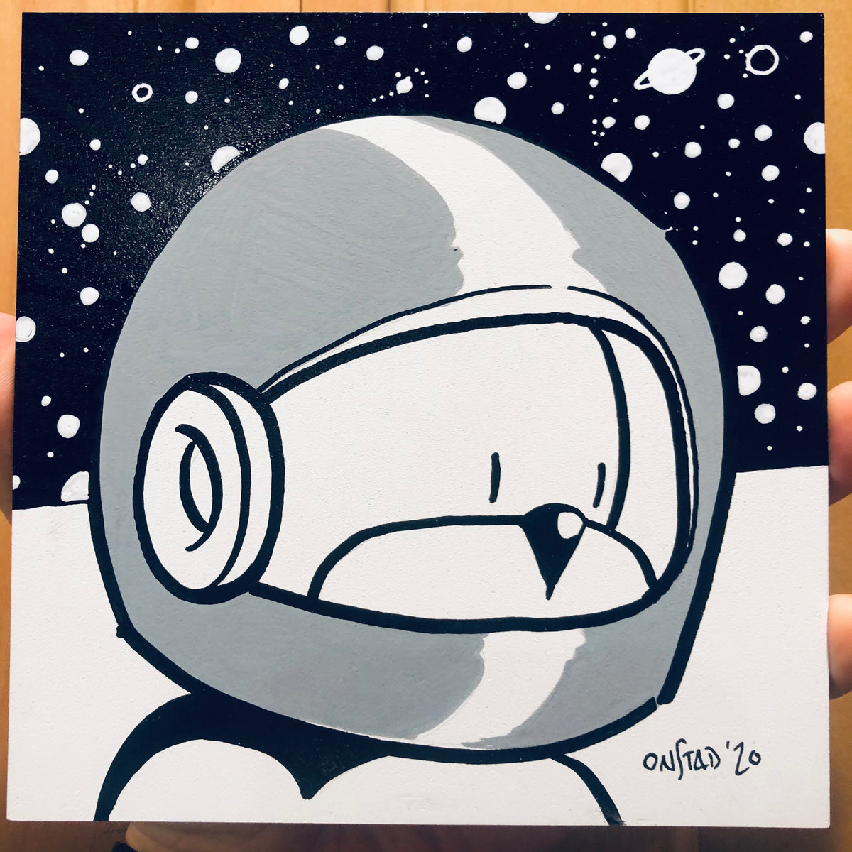 Starry Starry Night - Gray
