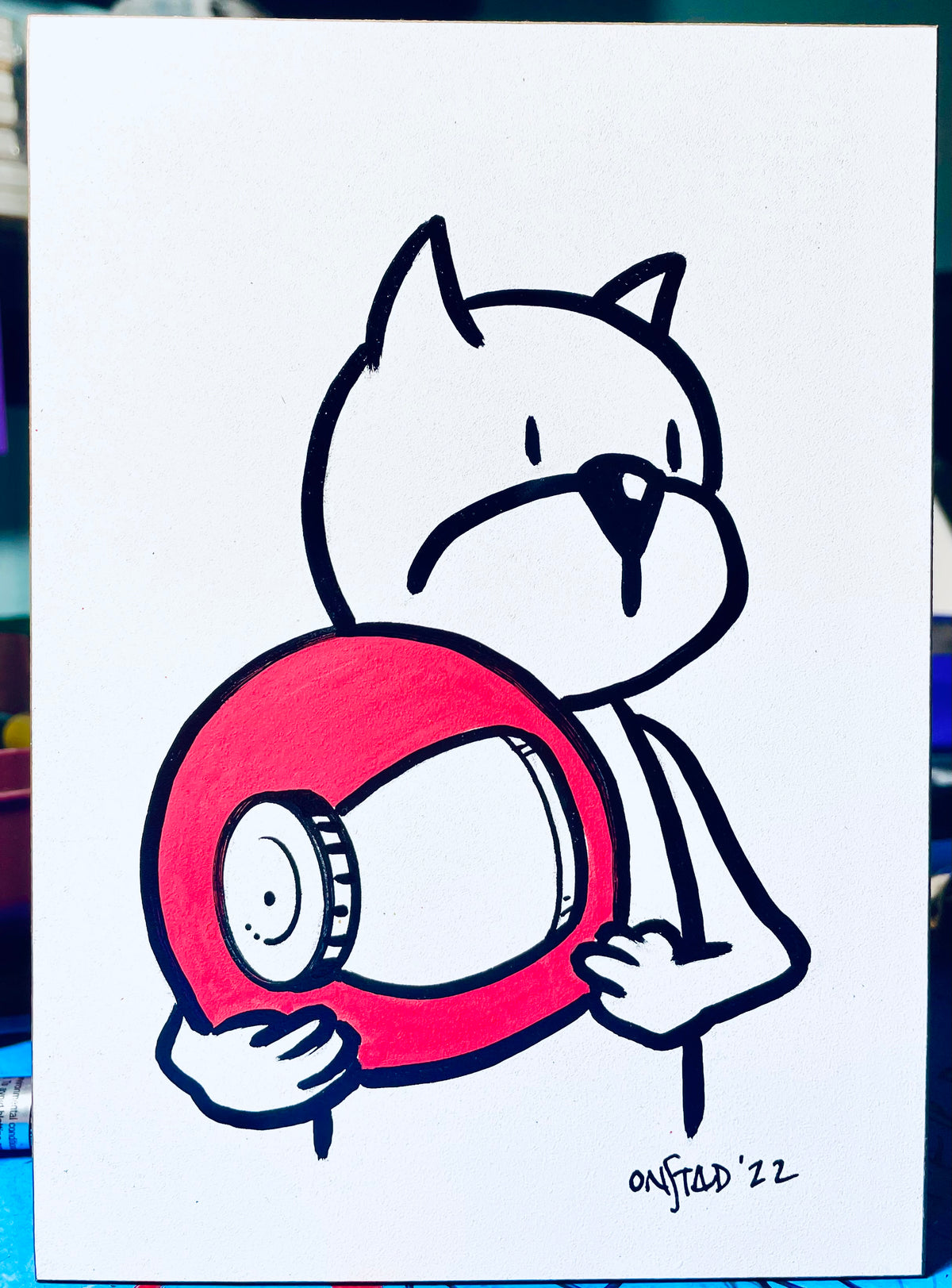 Hi, I’m Mr. Galaxy, 5x7", 4/25/2022-A