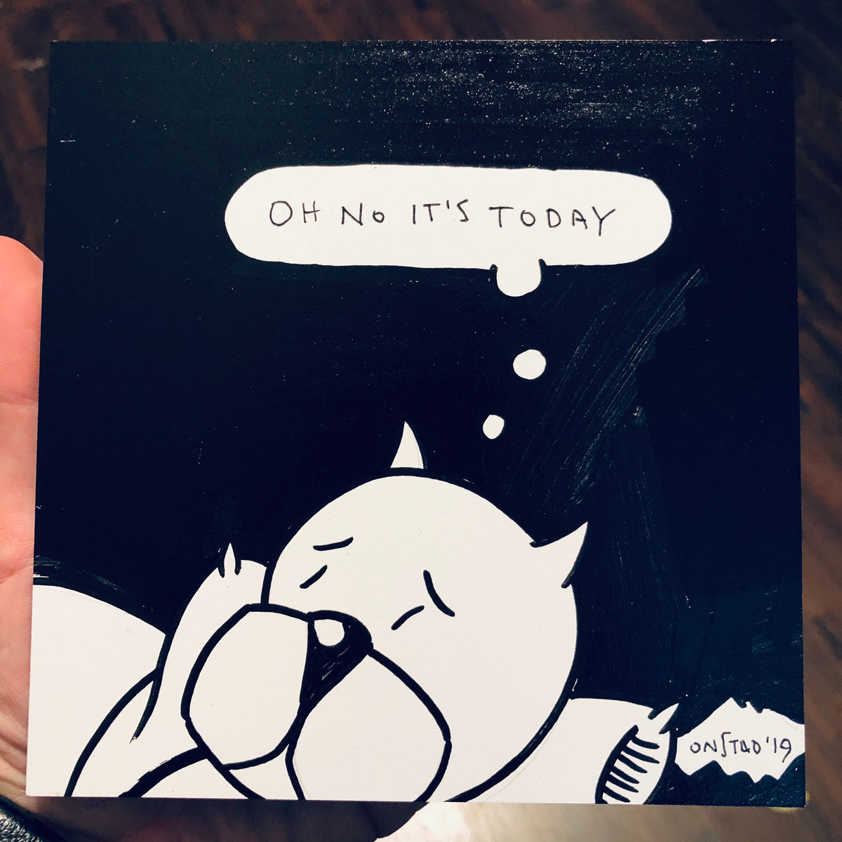 Oh No It's Today, 6", 11/14/2019-V-bk