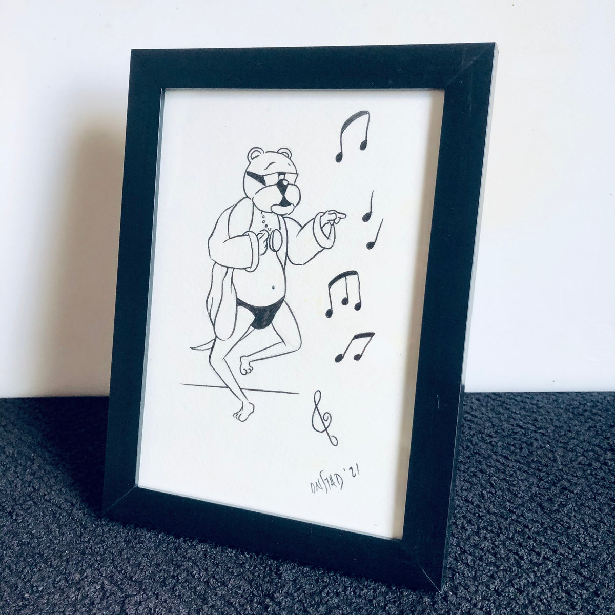 Framed Ray Original -  Fever Brigade