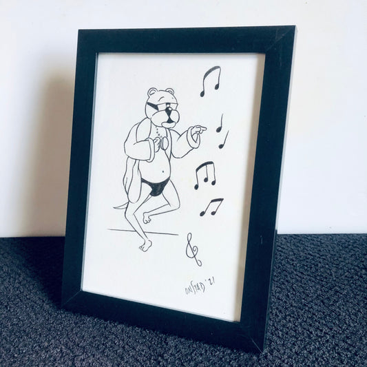 Framed Ray Original -  Fever Brigade