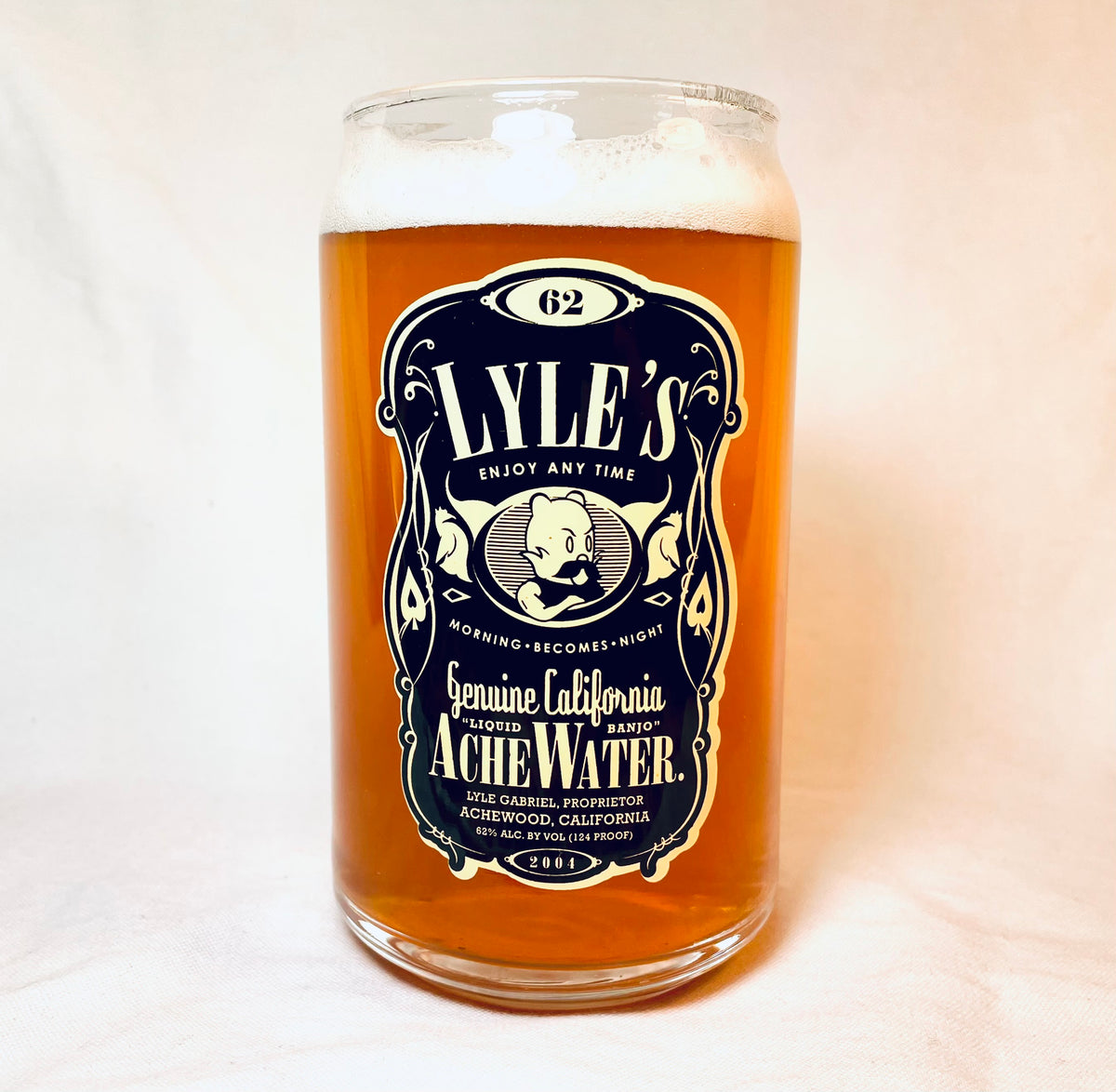 16oz Glass - Lyle's Achewater