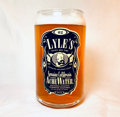 16oz Glass - Lyle's Achewater
