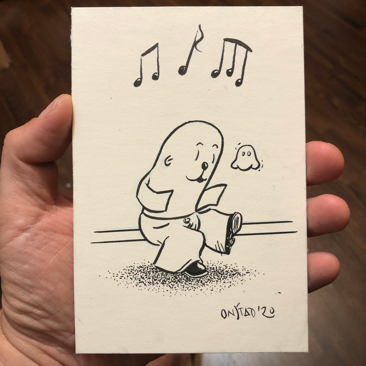 Philippe an' Lil Ghost Buddy 2