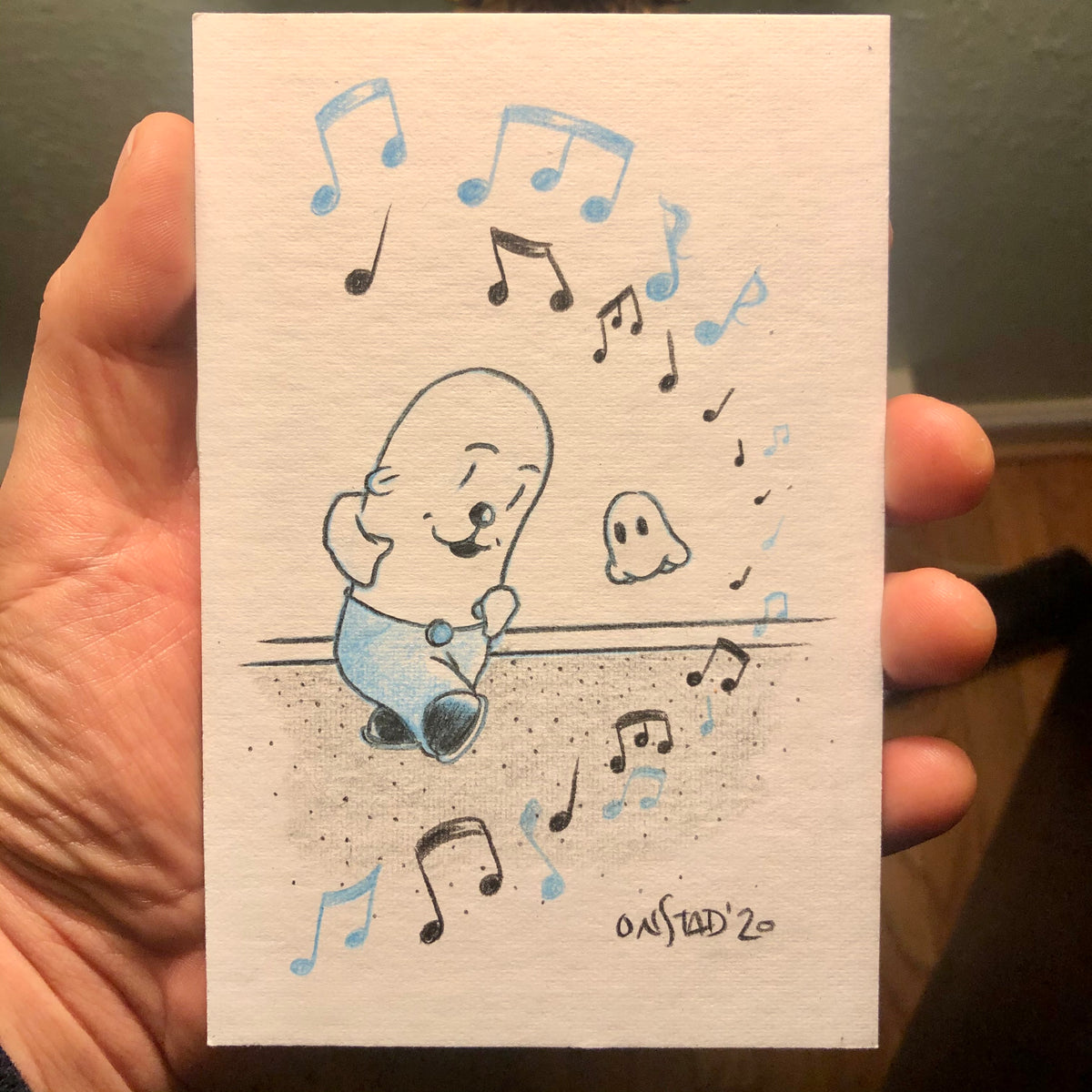 Philippe an' Lil Ghost Buddy, Feel The Music