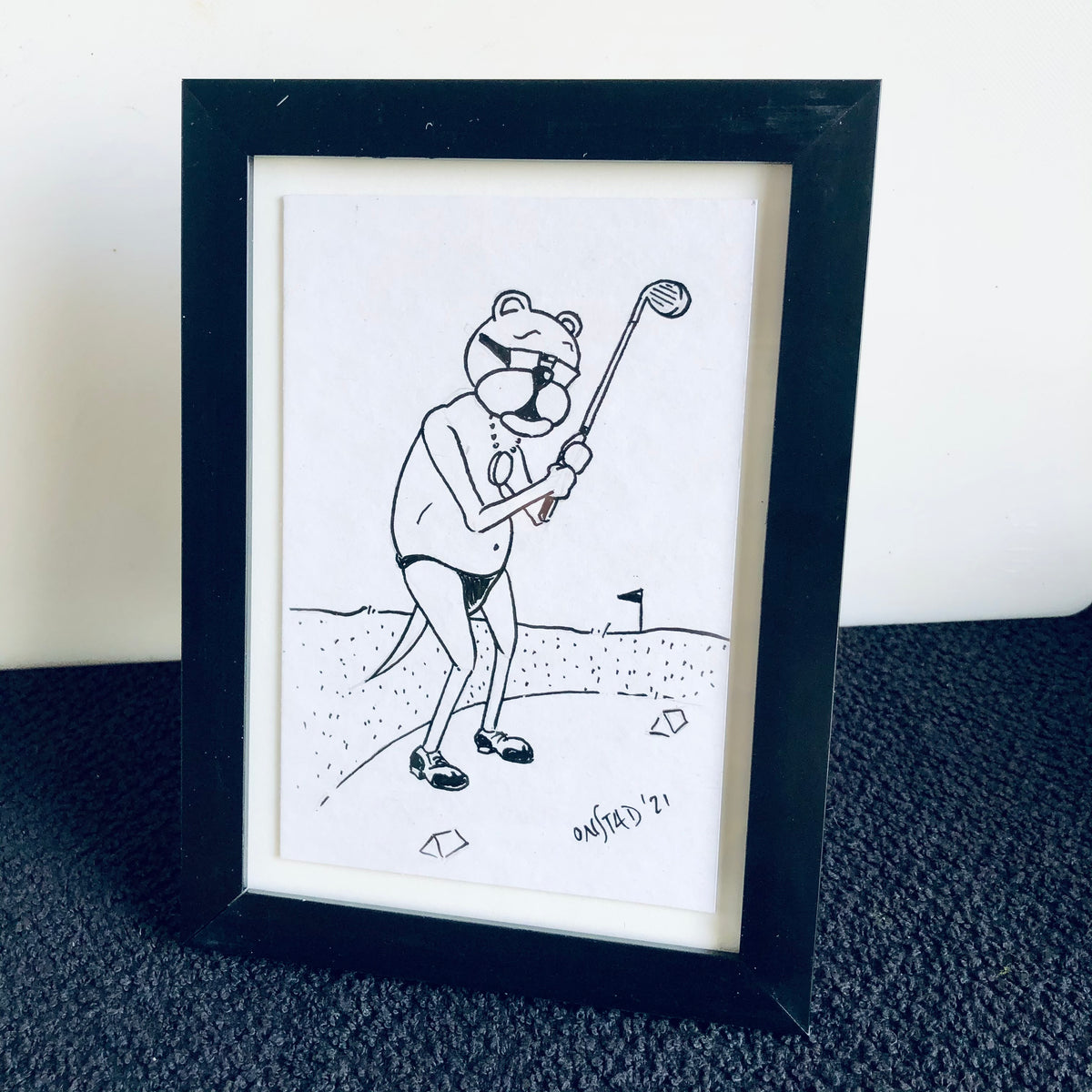 Framed Ray Original -  Link Ray